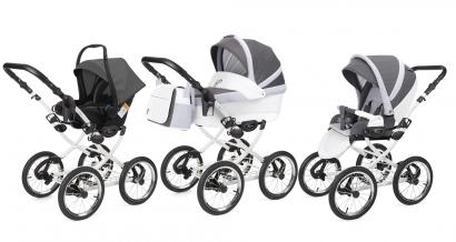 Коляска 3 в 1 Esspero Grand Classic (шасси White)