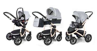 Коляска 3 в 1 Esspero Discovery Alu (шасси Beige)