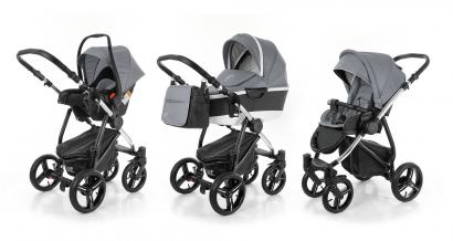Коляска 3 в 1 Esspero Newborn Lux Alu (шасси Chrome)