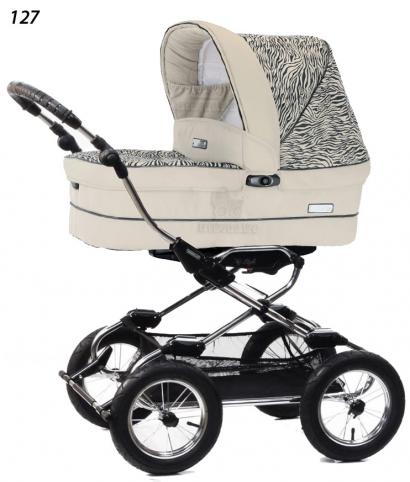 Детская коляска для новорожденных Bebecar Style At Chrome Tendence