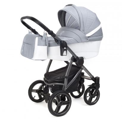 Коляска для новорожденных Esspero Grand Newborn Lux (шасси Graphite)