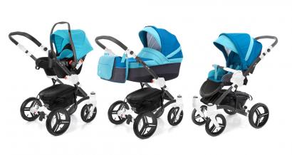 Коляска 3 в 1 Esspero Grand Tour (шасси Graphite GT)