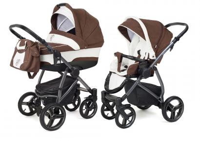 Коляска 2 в 1 Esspero Newborn Lux (шасси Graphite)