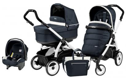 Коляска 3 в 1 Peg Perego Book 51 Pop Up Set Modular (шасси White/Black)