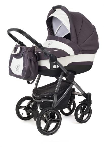 Коляска для новорожденных Esspero Newborn Lux (шасси Graphite)