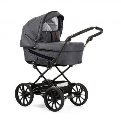 Детская коляска 2 в 1 Emmaljunga Edge Duo Combi Lounge (шасси City Black)