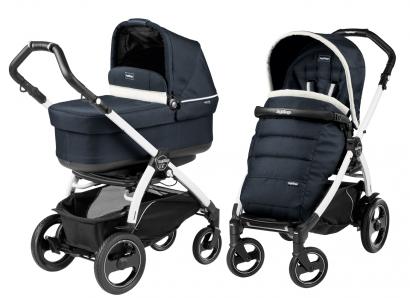 Коляска 2 в 1 Peg Perego Book 51 S Pop Up Modular (шасси White/Black)