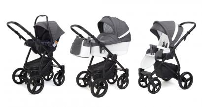 Коляска 3 в 1 Esspero Grand Newborn Lux (шасси Black)