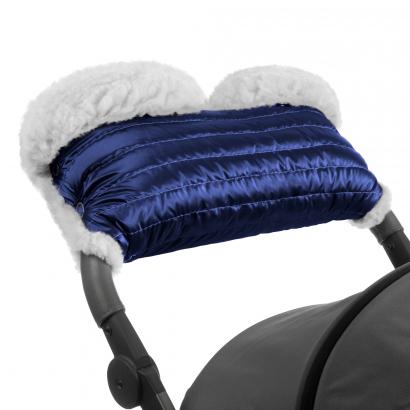 Муфта для рук на коляску Esspero Soft Fur Lux (Натуральная шерсть)