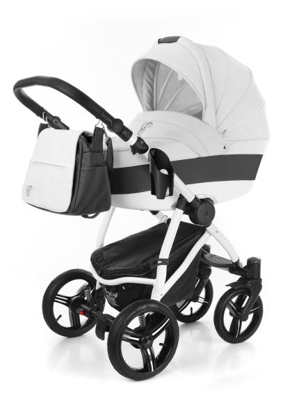 Коляска для новорожденных Esspero Grand Newborn Lux (шасси White)