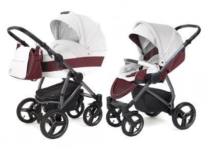 Коляска 2 в 1 Esspero Grand Newborn Lux (шасси Graphite)