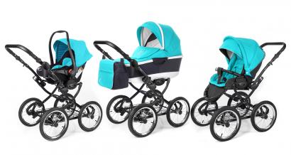 Коляска 3 в 1 Esspero Classic Alu (шасси Black)