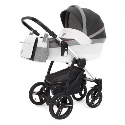 Коляска для новорожденных Esspero Grand Newborn Lux (шасси Chrome)