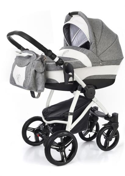 Коляска для новорожденных Esspero Newborn Lux (шасси White)