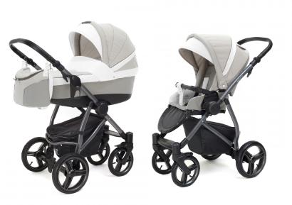 Коляска 2 в 1 Esspero Grand Newborn Lux (шасси Graphite)