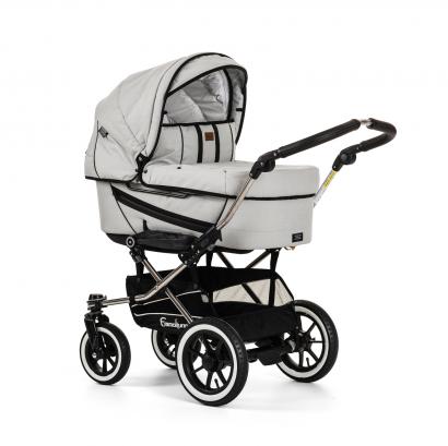 Детская коляска 2 в 1 Emmaljunga Edge Duo Combi Lounge (шасси De Luxe Chrome)