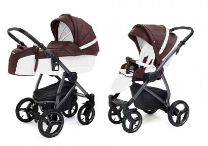Коляска 2 в 1 Esspero Grand Newborn Lux (шасси Graphite)