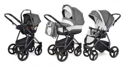 Коляска 3 в 1 Esspero Newborn Lux (шасси Graphite)