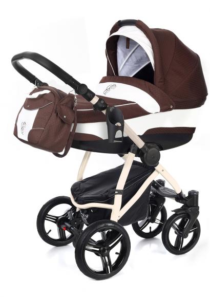 Коляска для новорожденных Esspero Newborn Lux (шасси Beige)