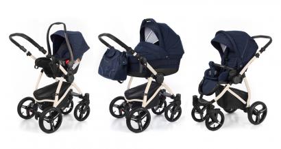 Коляска 3 в 1 Esspero Newborn Lux (шасси Beige)
