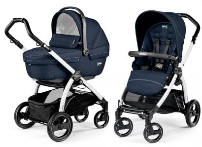 Коляска 2 в 1 Peg Perego Book S XL Modular (шасси White/Black)