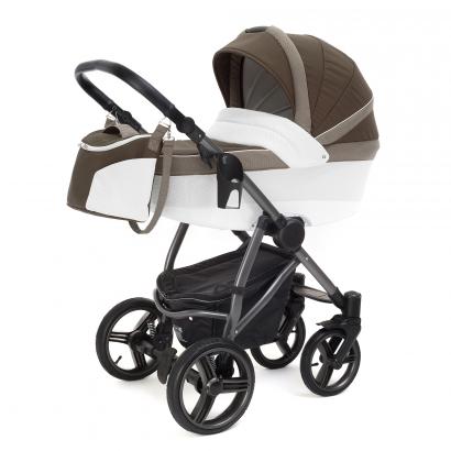 Коляска для новорожденных Esspero Grand Newborn Lux (шасси Graphite)