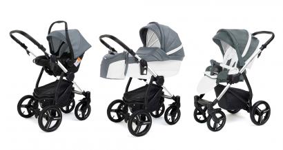 Коляска 3 в 1 Esspero Grand Newborn Lux (шасси Chrome)
