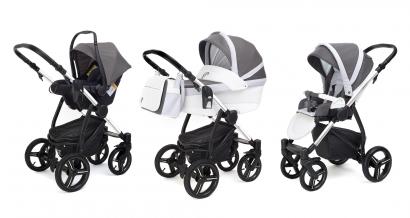 Коляска 3 в 1 Esspero Grand Newborn Lux (шасси Chrome)