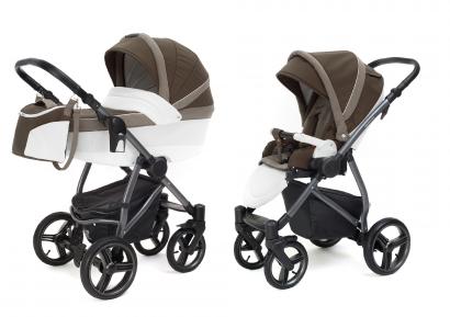 Коляска 2 в 1 Esspero Grand Newborn Lux (шасси Graphite)
