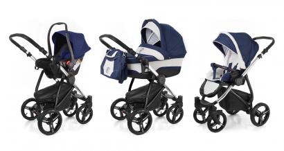 Коляска 3 в 1 Esspero Newborn Lux (шасси Chrome)
