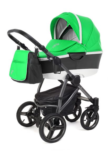 Коляска для новорожденных Esspero Newborn Lux Alu (шасси Graphite)