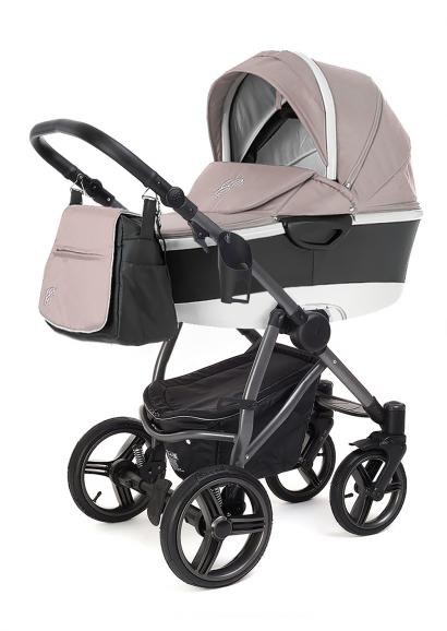 Коляска для новорожденных Esspero Newborn Lux Alu (шасси Graphite)