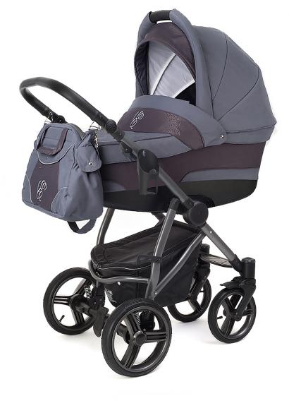 Коляска для новорожденных Esspero Newborn Lux (шасси Graphite)