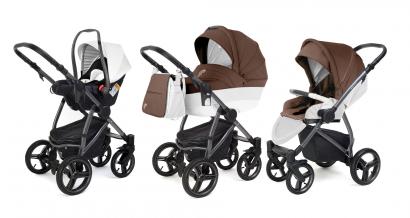 Коляска 3 в 1 Esspero Grand Newborn Lux (шасси Graphite)