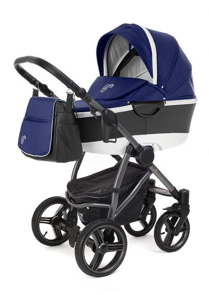 Коляска для новорожденных Esspero Newborn Lux Alu (шасси Graphite)