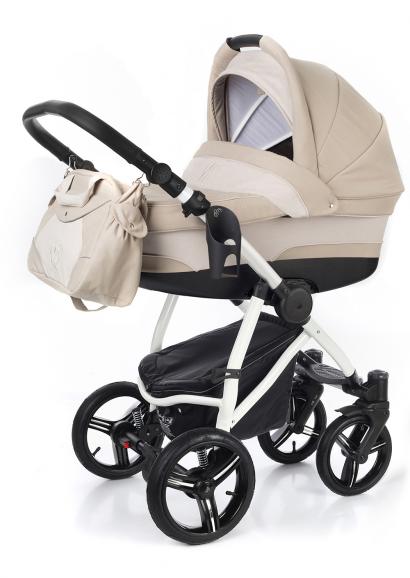 Коляска для новорожденных Esspero Newborn Lux (шасси White)