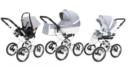 Коляска 3 в 1 Esspero Grand Classic (шасси White)