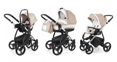 Коляска 3 в 1 Esspero Newborn Lux (шасси Chrome)