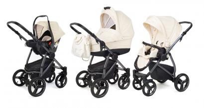 Коляска 3 в 1 Esspero Newborn Lux (шасси Graphite)