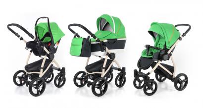 Коляска 3 в 1 Esspero Newborn Lux Alu (шасси Beige)