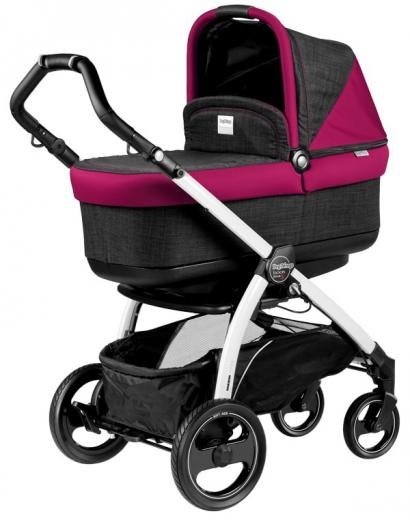 Коляска для новорожденных Peg Perego Book S Pop-Up (шасси White/Black)