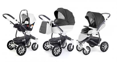 Коляска 3 в 1 Esspero Grand Discovery (шасси Graphite White)