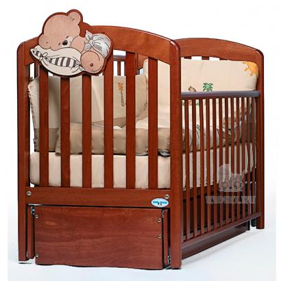 Кроватка Baby Italia Leo маятник (Беби Италия)