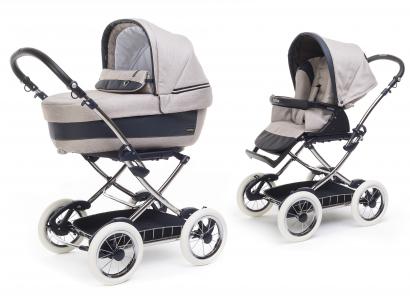 Коляска 2 в 1 Peg Perego Navetta Elite Chrome + Seggiolino Giro