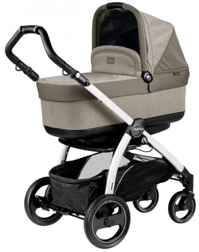 Коляска для новорожденных Peg Perego Book S Pop-Up (шасси White/Black)