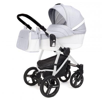 Коляска для новорожденных Esspero Grand Newborn Lux (шасси White)