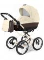 Cream leatherette