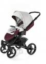 Maroon leatherette