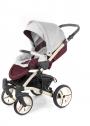 Maroon leatherette