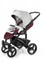 Maroon leatherette